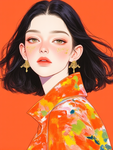 Colour Fashion Illustration