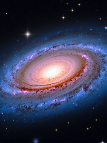 Astrophotography of Starry Sky and Milky Way