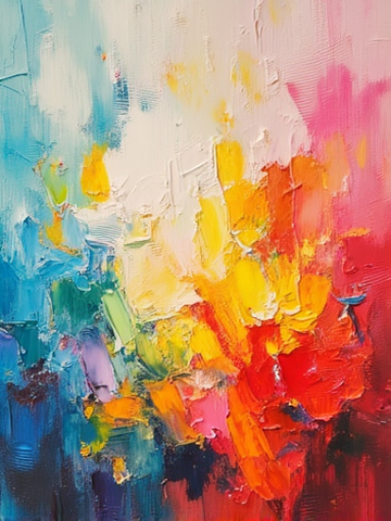 Emotional Oil Painting