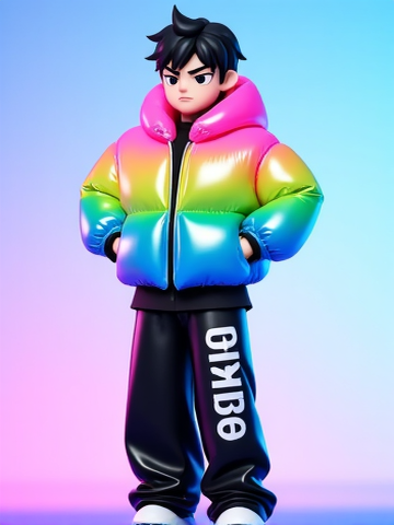 3D Trendy Character Design