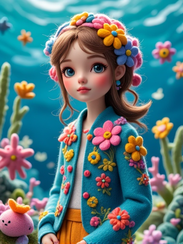 Wool Felt Figure
