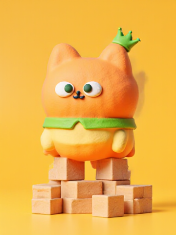 3D Clay Illustration