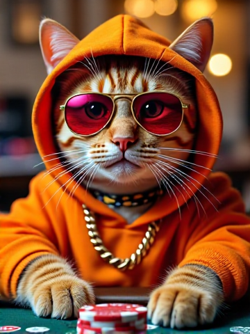 Handsome Orange Cat