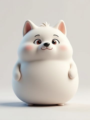Cute Chubby Cartoon Animals