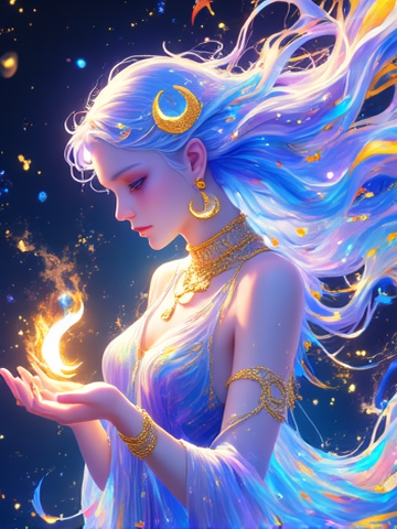Galactic Fantasy Character