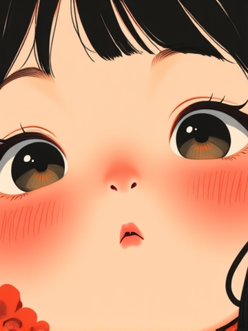 Colorful Cartoon Face
