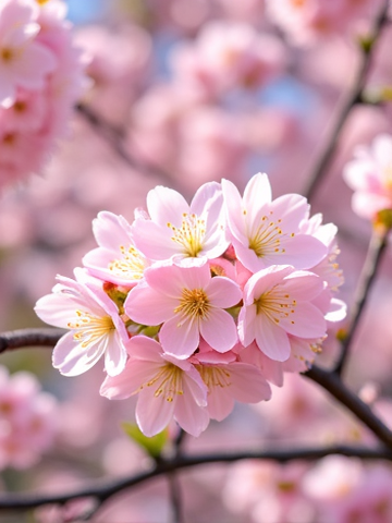 Pink Cherry Blossoms