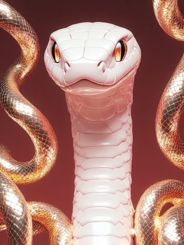 Fantasy Snake Illustration