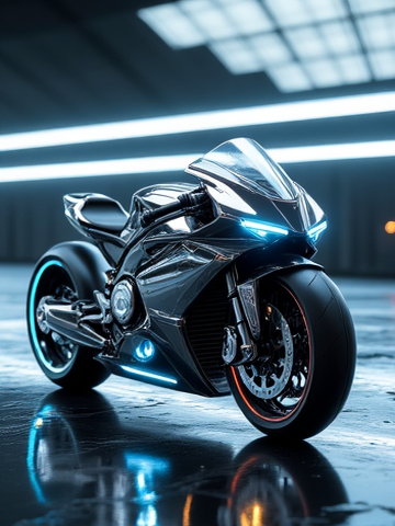 Future Tech Motorcycle