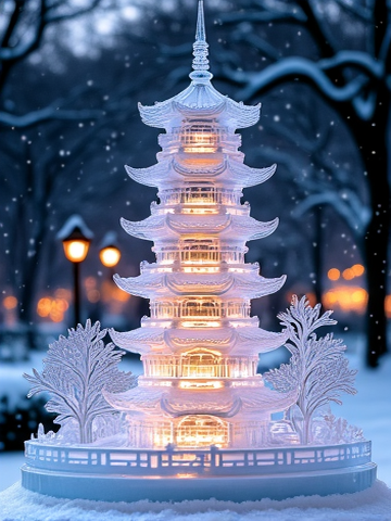 Ice sculpture