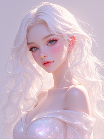Glowing Anime Girls