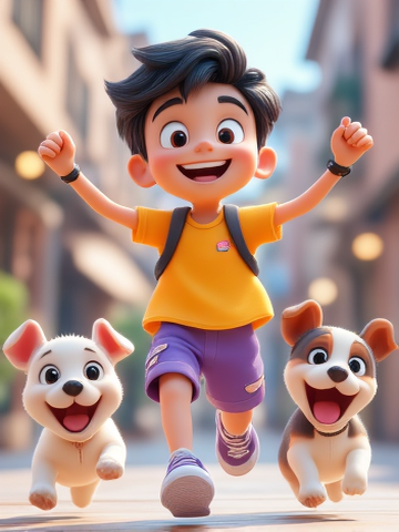 Cartoon Character V4
