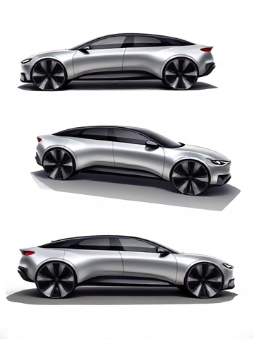 Automotive Design Process Showcase