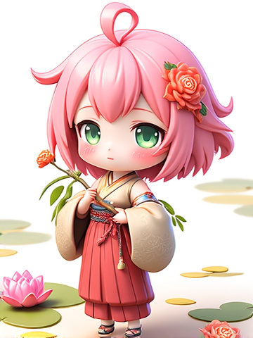 Cute 3D Chibi