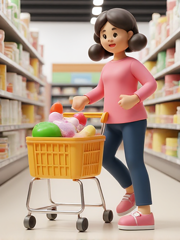 Cute 3D Illustration