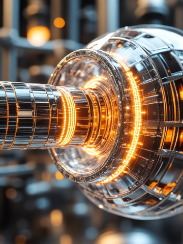 Futuristic Transparent Machinery