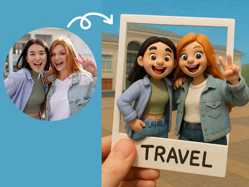 Turn Your Images into Playful Polaroids!