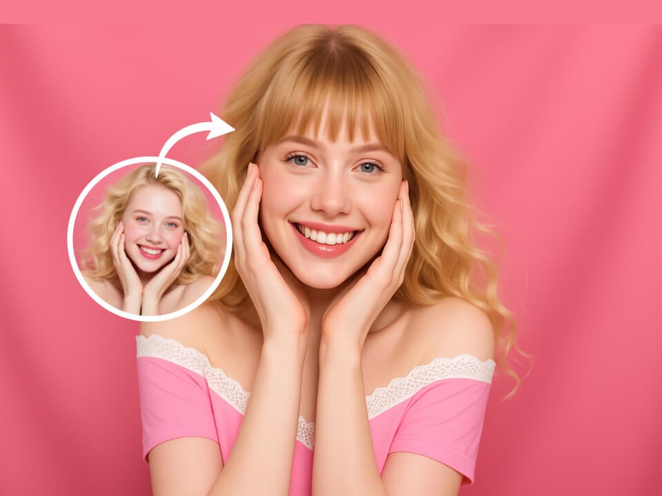 Adds random bangs to your photo