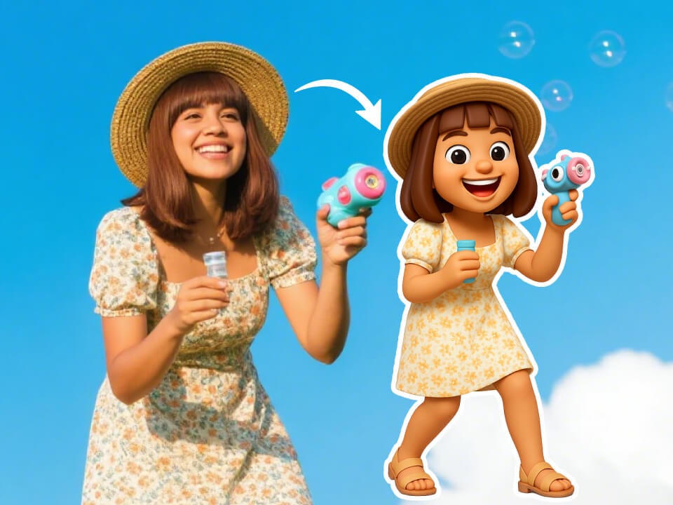 Transform your photos to 3D emoji face easily