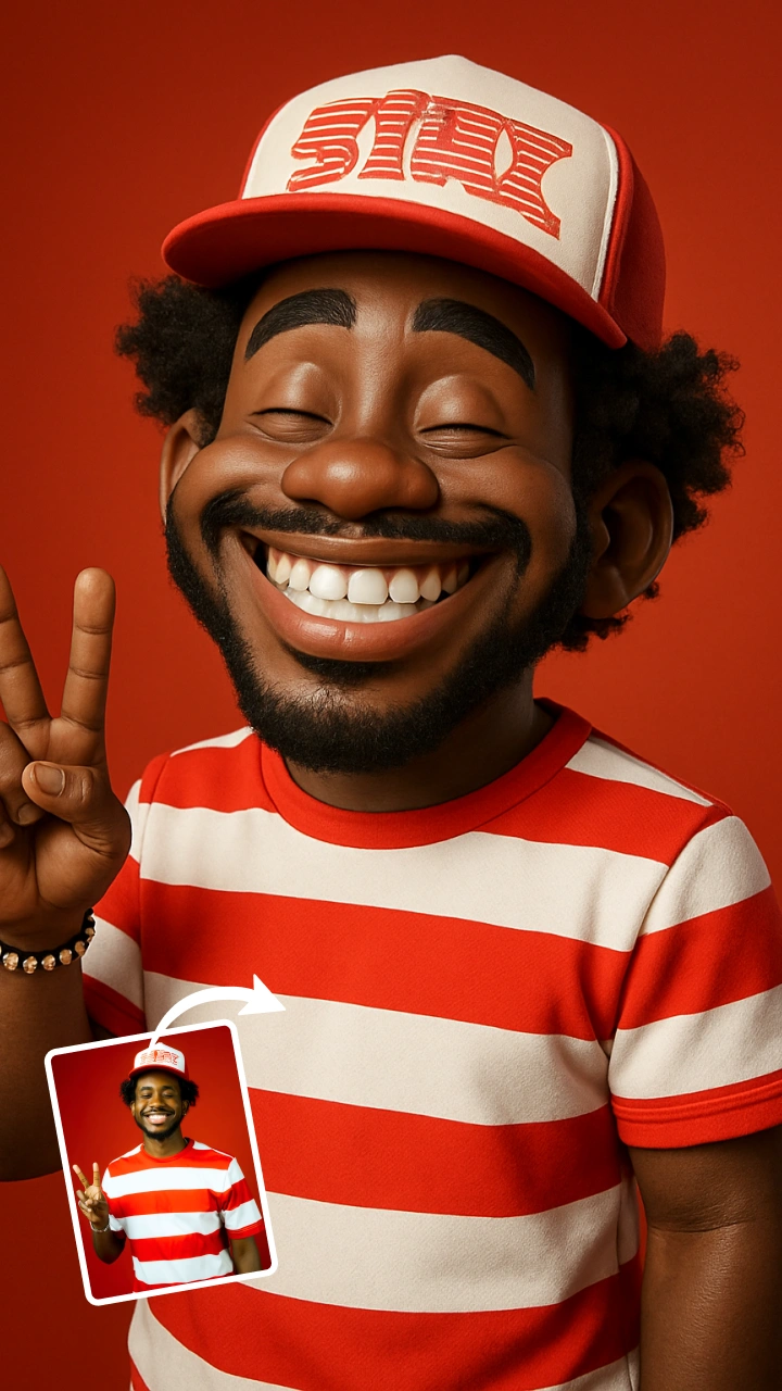 AI 3D Comic Portrait Generator