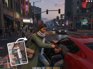 لقطة شاشة من لعبة GTA