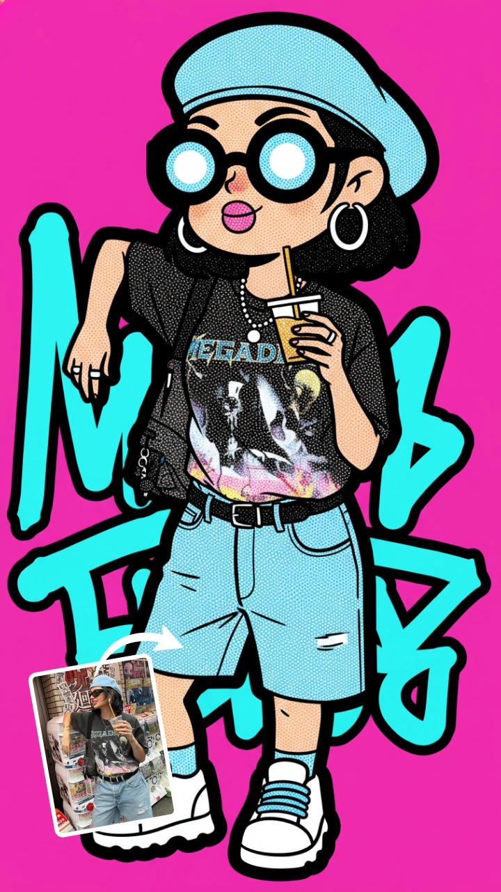 AI Chibi Pop Art Filter