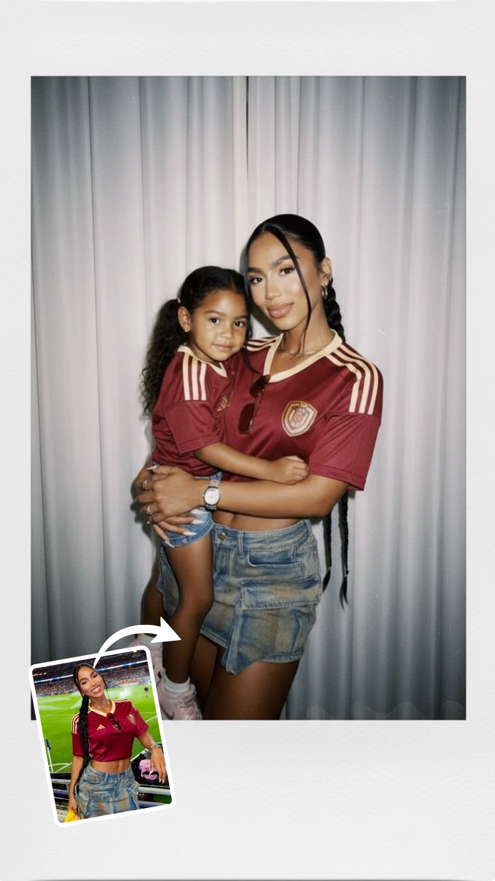 Polaroid with My Younger Self