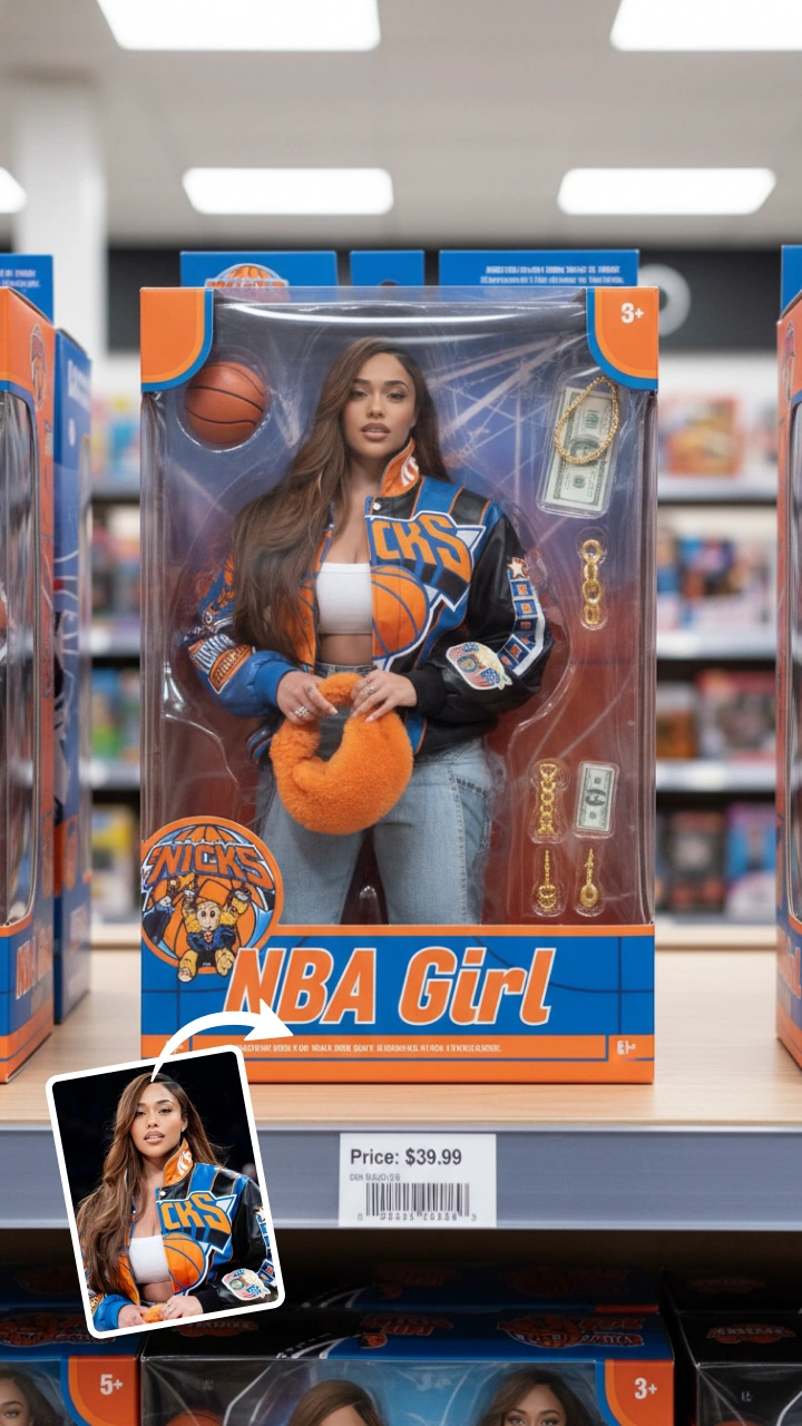 AI Action Figure Display Effect