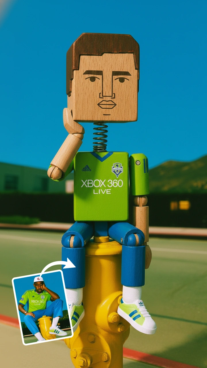 AI Wooden Puppet Effect