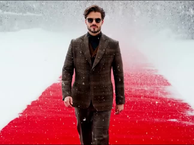 Snowy Carpet Walk