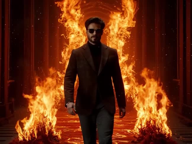 Flaming Carpet Walk