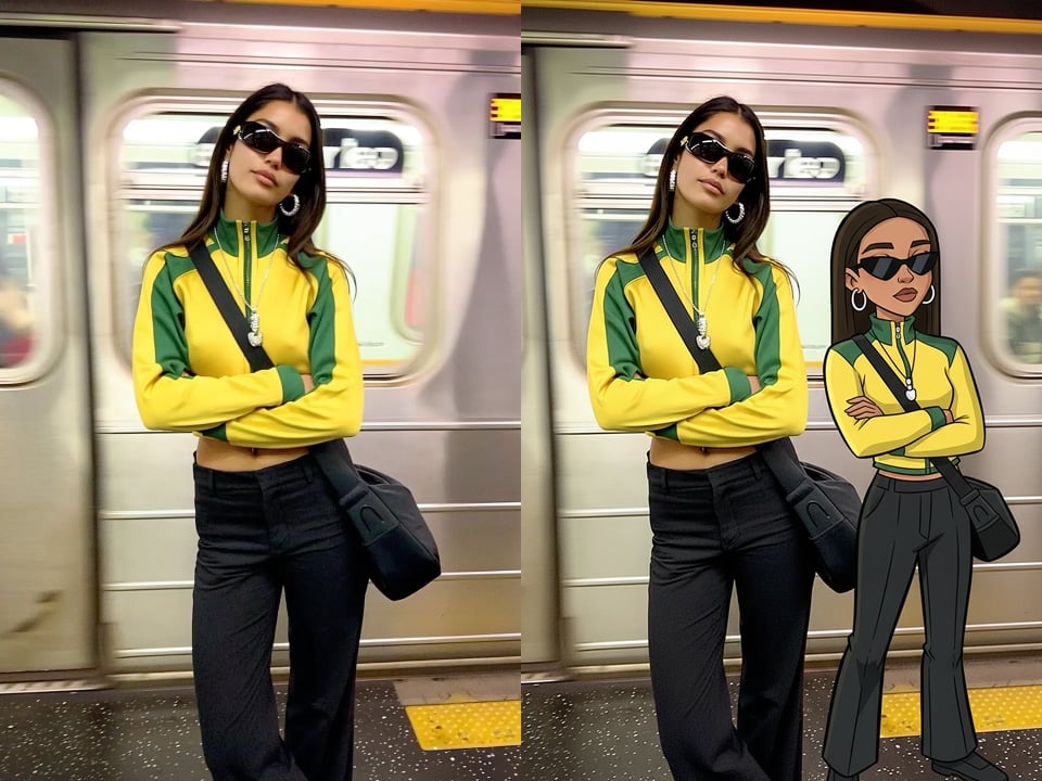 With My Cartoon Self