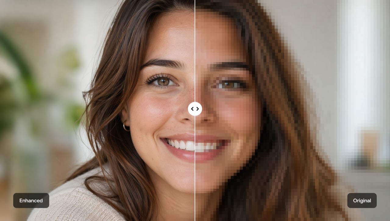 Unpixelate Image